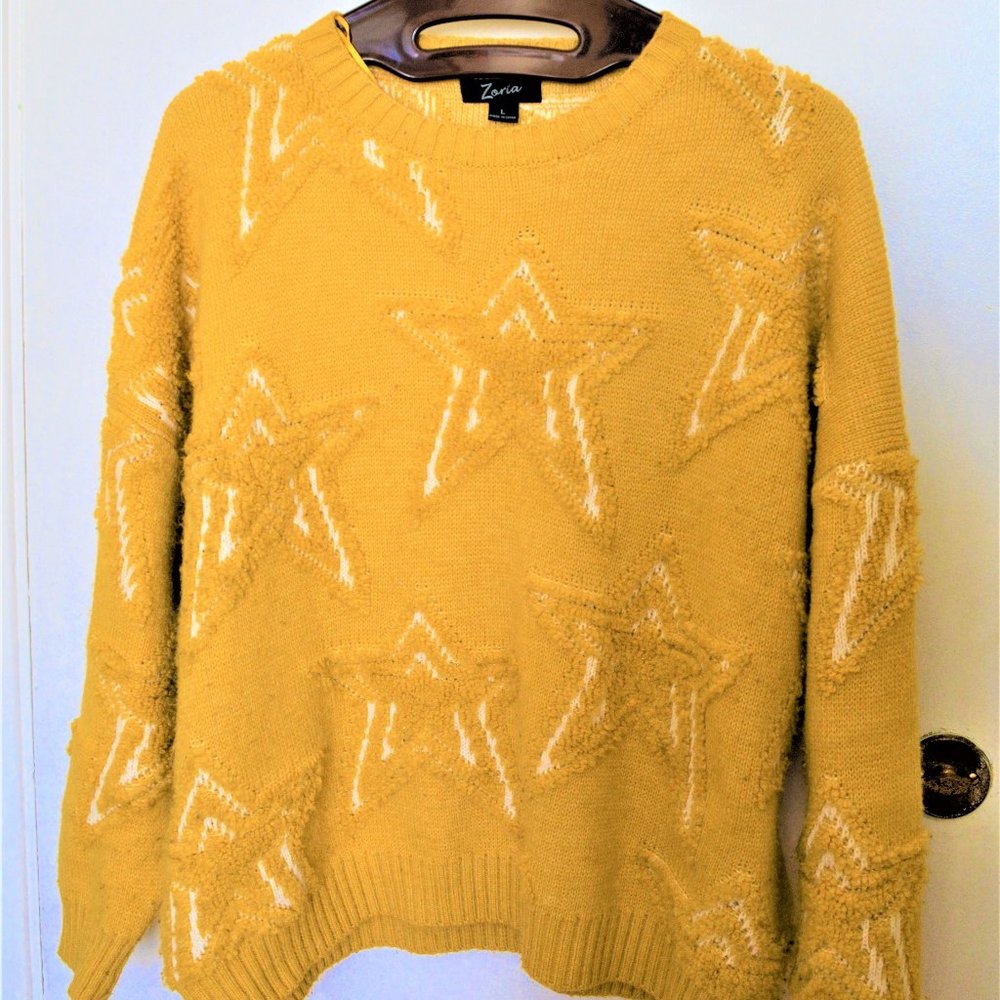 Yellow Stars Sweater